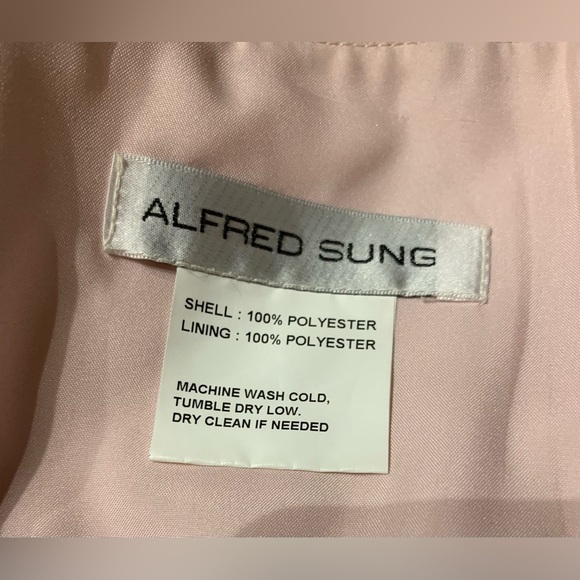 ALFRED SUNG Light Pink Maxi Dress - Picture 5 of 6